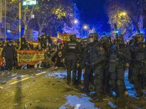 Proteste Spagna contro l'amnistia