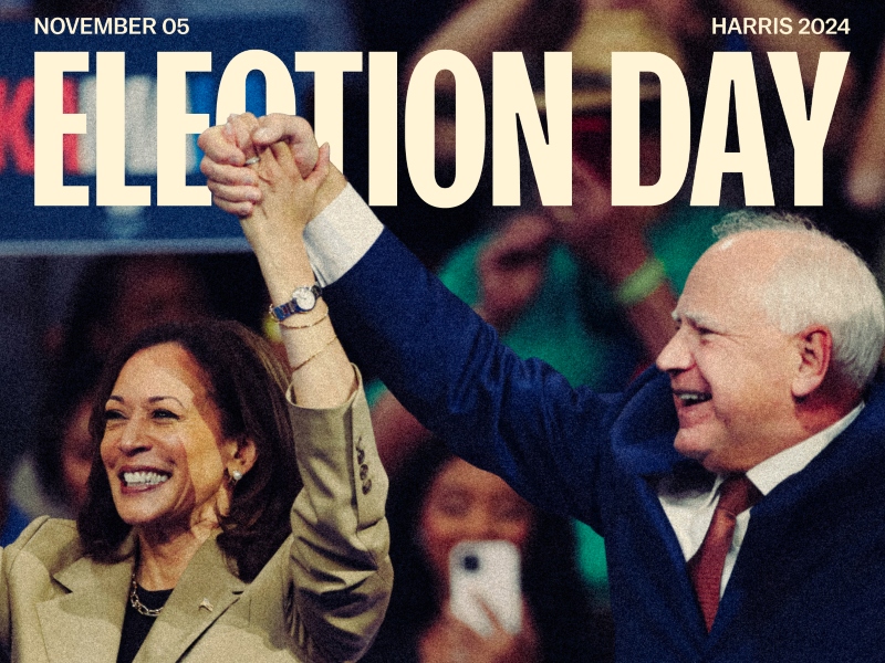 La giornata elettorale dei democratici. Harris: «Chiudiamo la campagna con gioia e ottimismo»