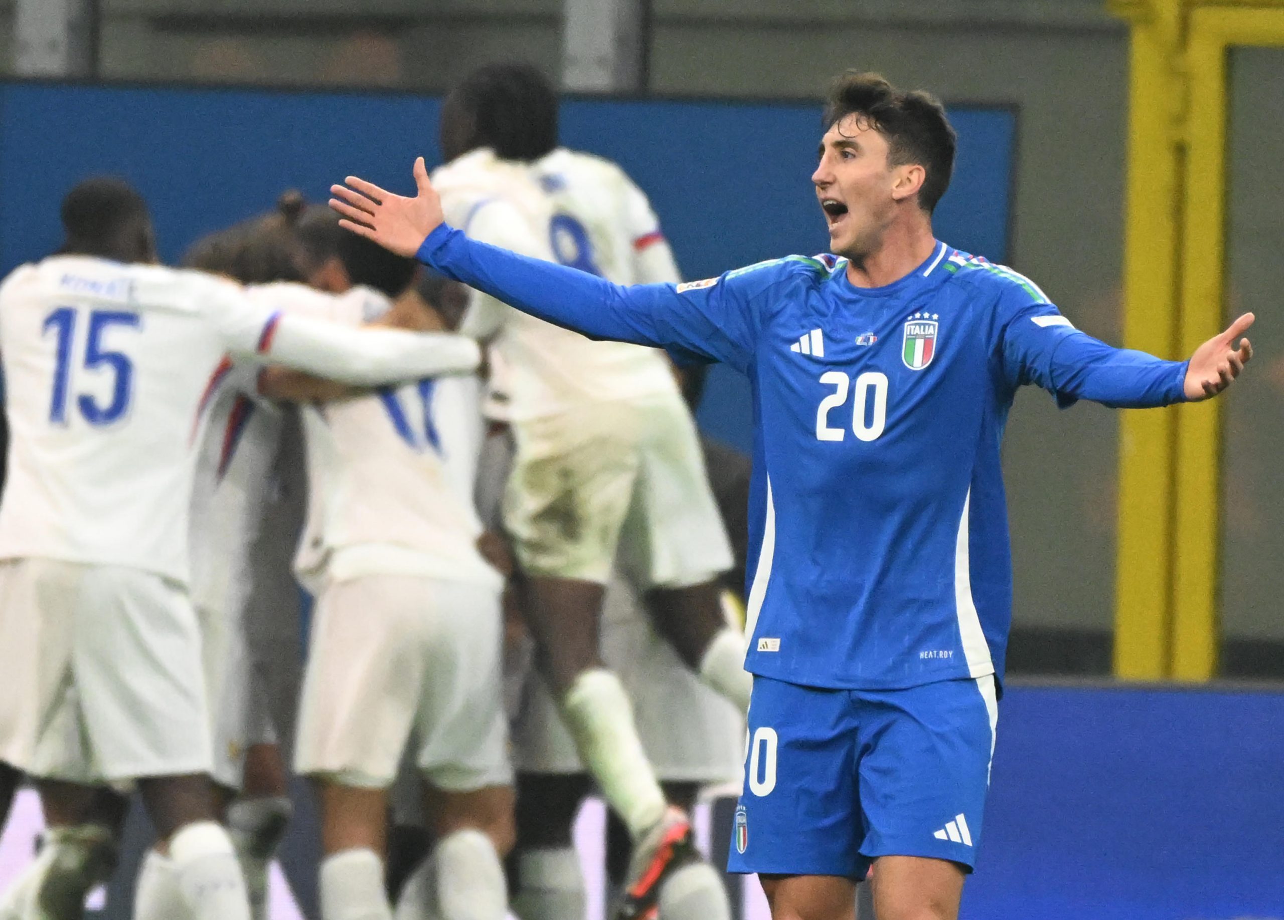 Nations League, Italia sconfitta dalla Francia 1-3. Ai quarti di finale si entra da secondi