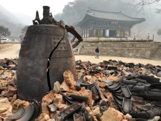 La Corea del Sud colpita dagli incendi: è il più grande nella storia del paese
