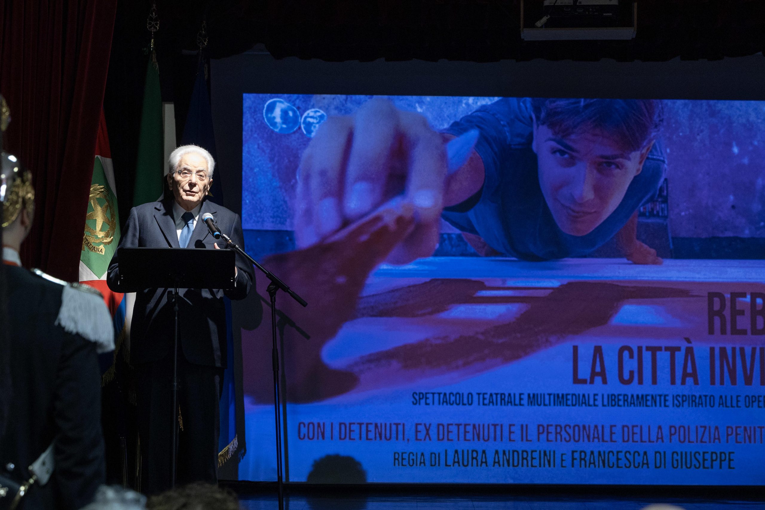 Mattarella a Rebibbia: «Carceri non siano isolate, ma parte della nostra Repubblica»