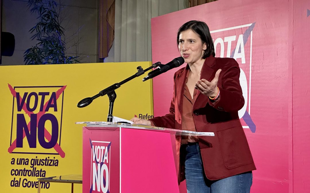 Referendum Giustizia: Schlein apre la campagna per il “No”